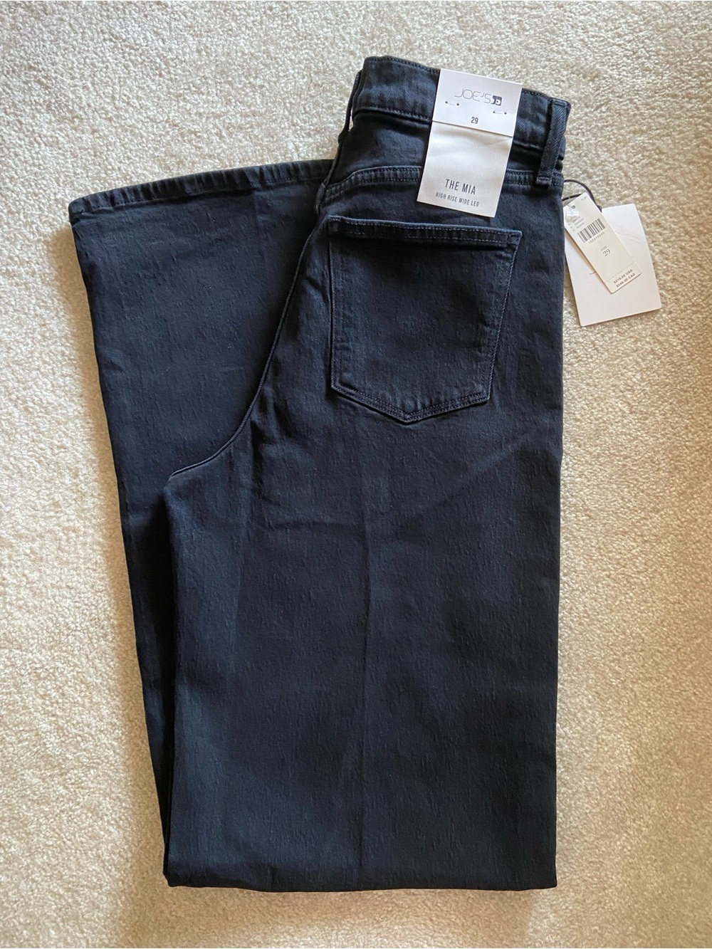 Joe's Jeans The Mia High Rise Wide Leg Jeans in Bewitched - Picture 4 of 4